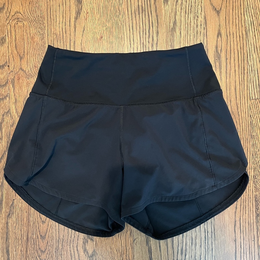 Lululemon speed up high rise lined short 4”